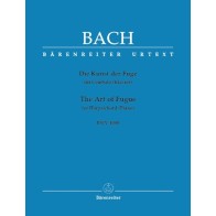 9790006503674BA5207 The Art Of The Fugue Bwv 1080 Urtext