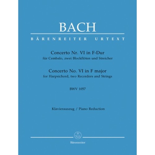 Concerto For Harpsichord No.6 In F Major