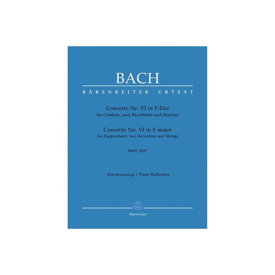 9790006505814BA5229A Concerto For Harpsichord No.6 In F Major