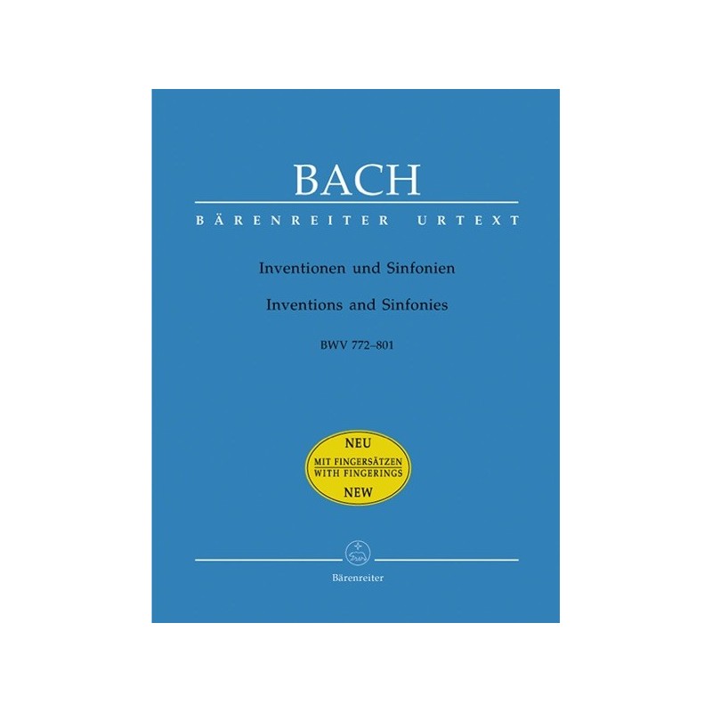 9790006530519BA5241 Inventions & Sinfonias