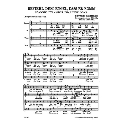 9790006403349BA541-91 Befiehl dem Engel, dass er komm