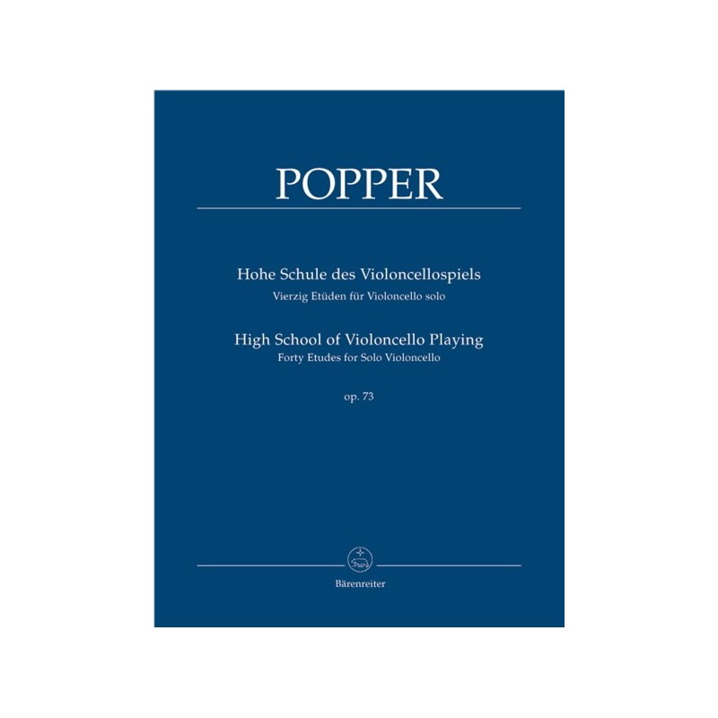 High School of Violoncello Playing Op. 73 
