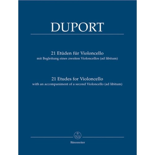 21 Etudes for Violoncello 