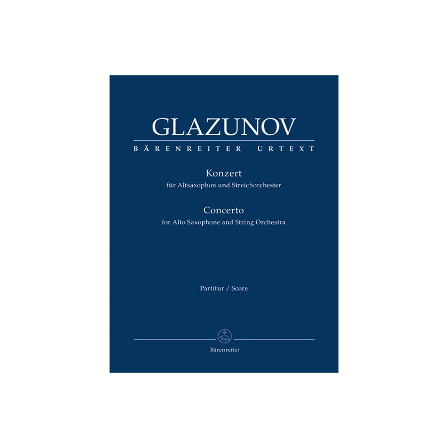 9790006533503BA8732 Alto Saxophone Concerto Op.109 (Full Score)