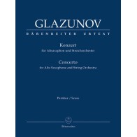 9790006533503BA8732 Alto Saxophone Concerto Op.109 (Full Score)