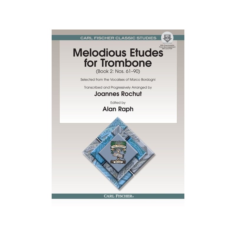 Melodious Etudes for Trombone, Book 2: Nos. 61-90 