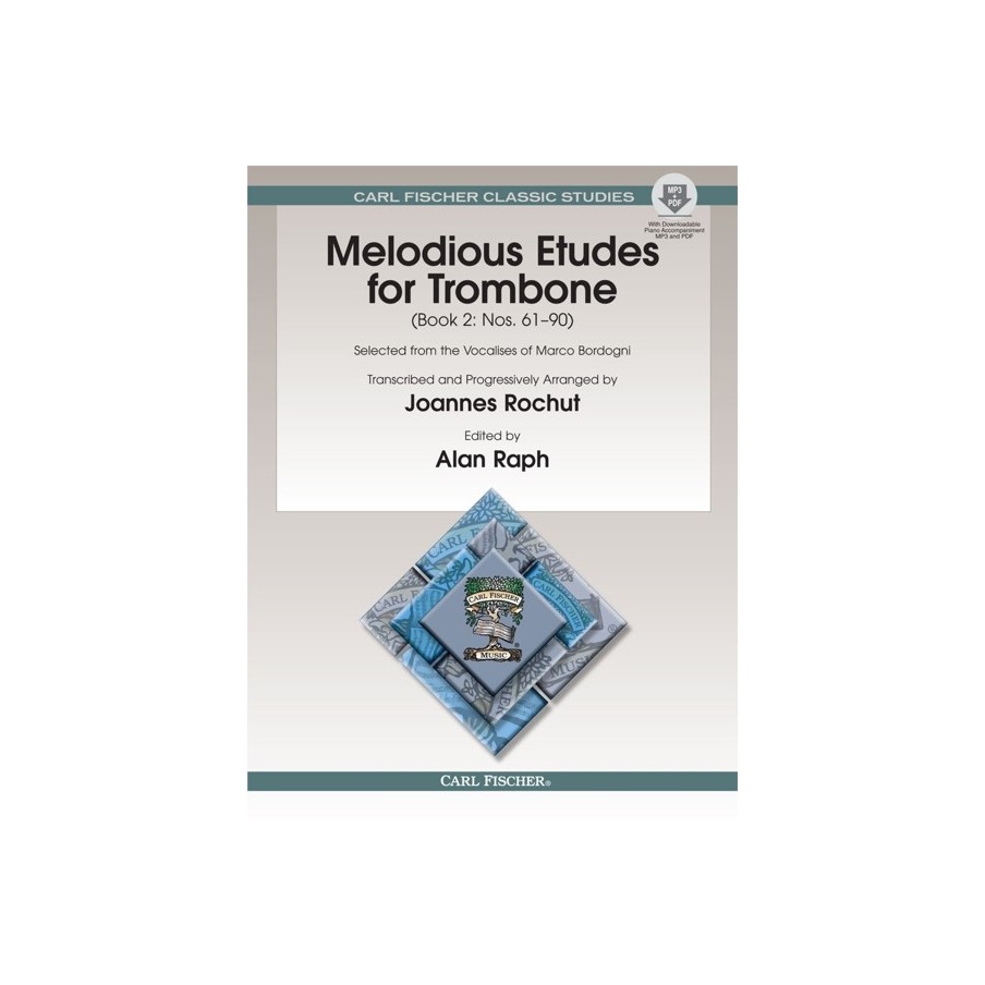 Melodious Etudes for Trombone, Book 2: Nos. 61-90 