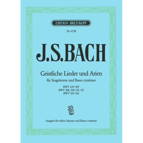 Geistliche Lieder und Arien