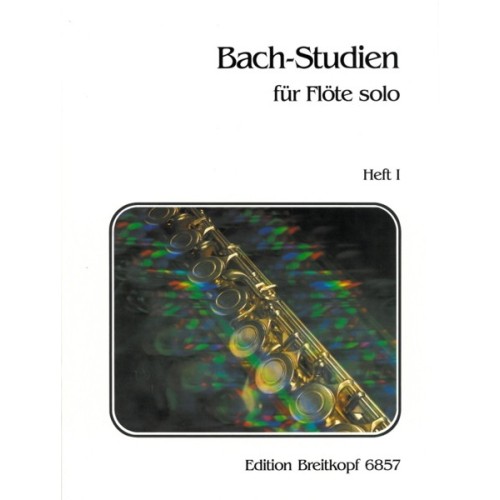 Bach Studies For Flute Solo - Volume 1 