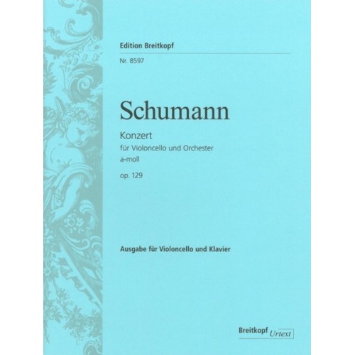 Cello Concerto In A minor Op. 129 