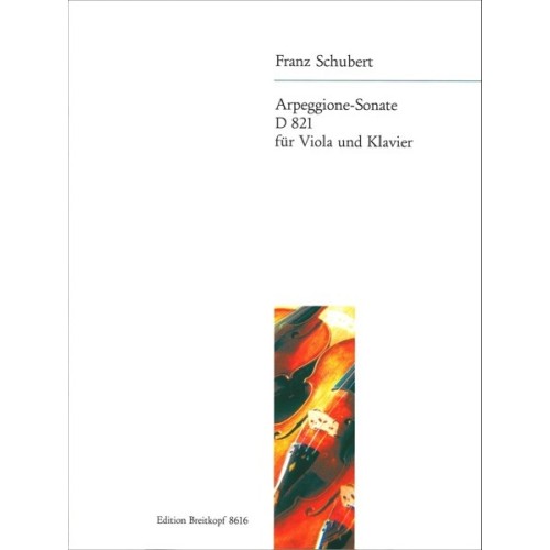 9790004180792BRKEB8616 Arpeggione-Sonate A-Moll D 821