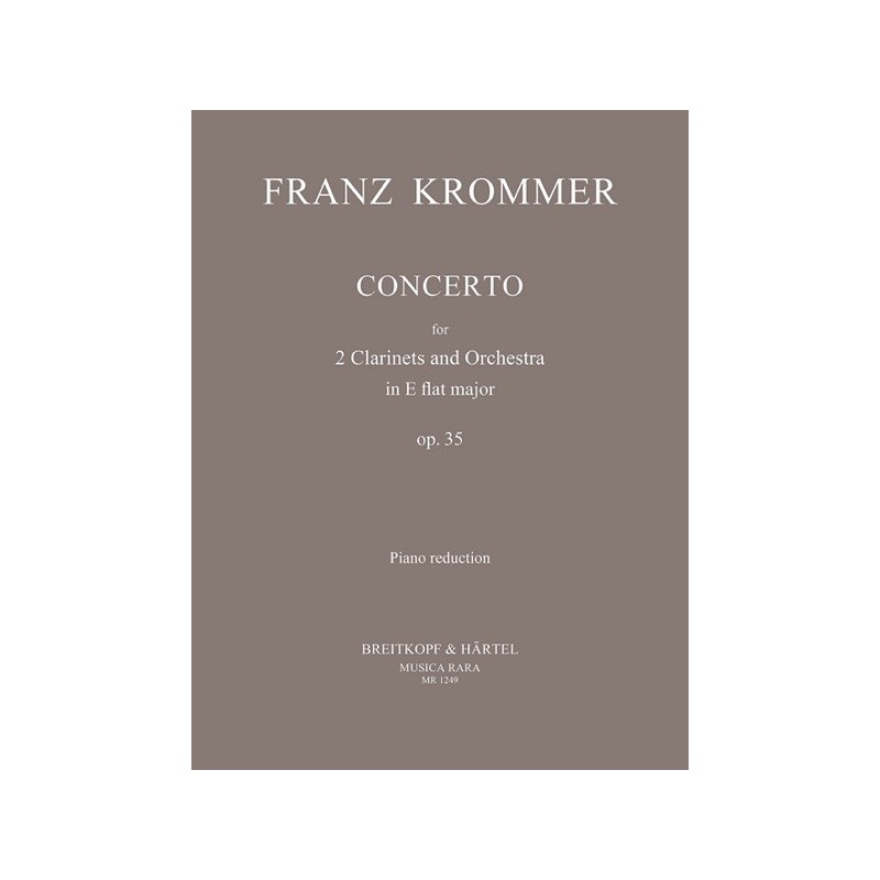 9790004481592BRKMR1249 Concerto In Eb Op. 35