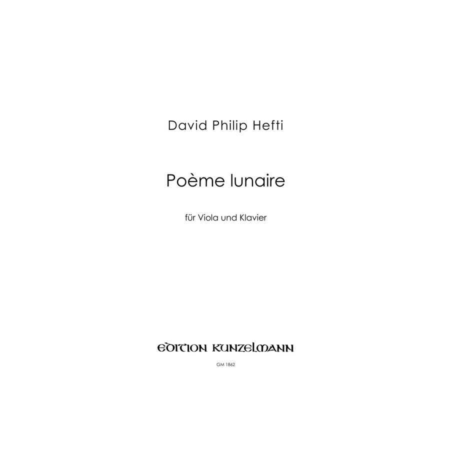 EKGM1862 Poeme Lunaire