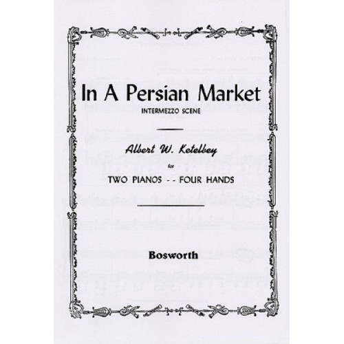 9781846096594BWH008427 In A Persian Market - Intermezzo Scene