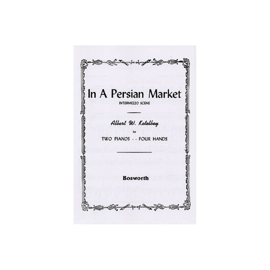 9781846096594BWH008427 In A Persian Market - Intermezzo Scene