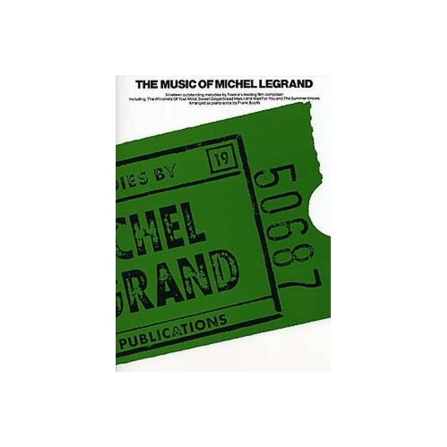9780860017035MUSAM25727 The Music Of Michel Legrand