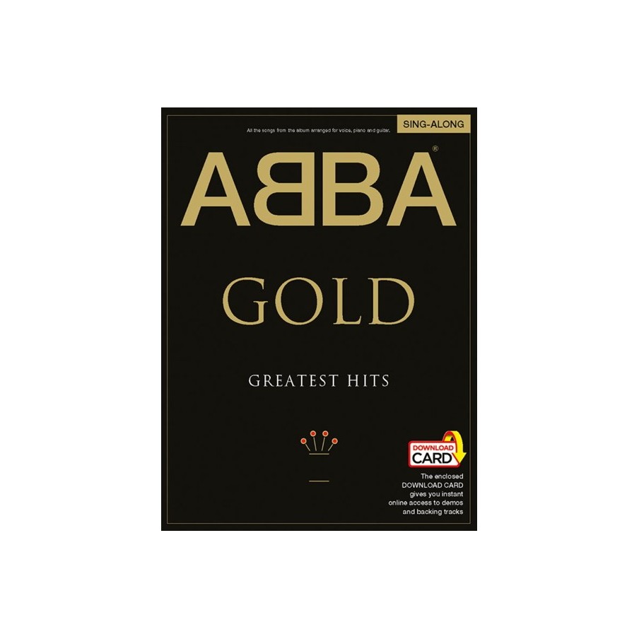 9781785584244MUSAM995852R ABBA Gold: Greatest Hits Singalong