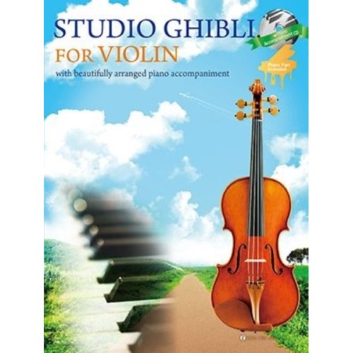 9784113001727ZO300172 Studio Ghibli For Violin