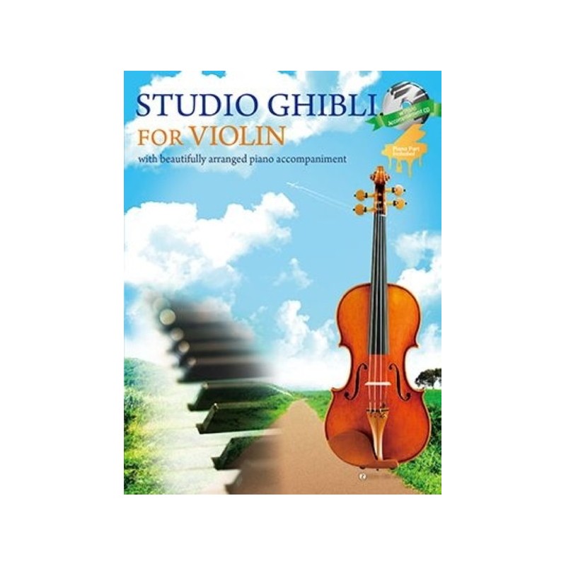 9784113001727ZO300172 Studio Ghibli For Violin