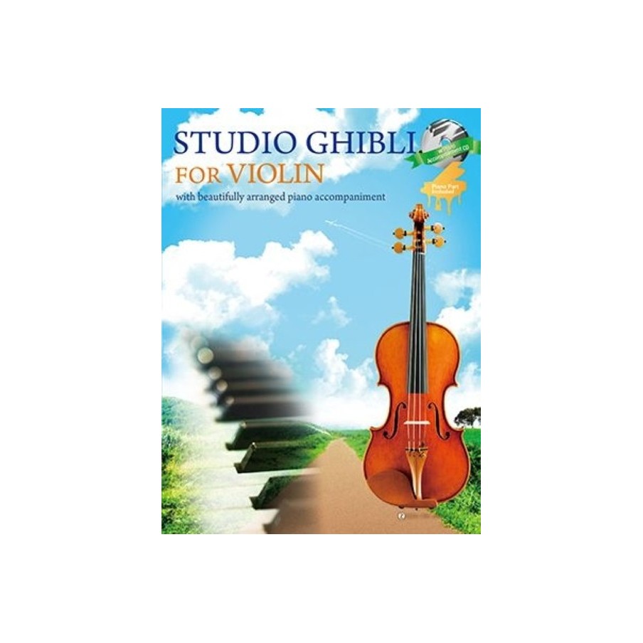 9784113001727ZO300172 Studio Ghibli For Violin