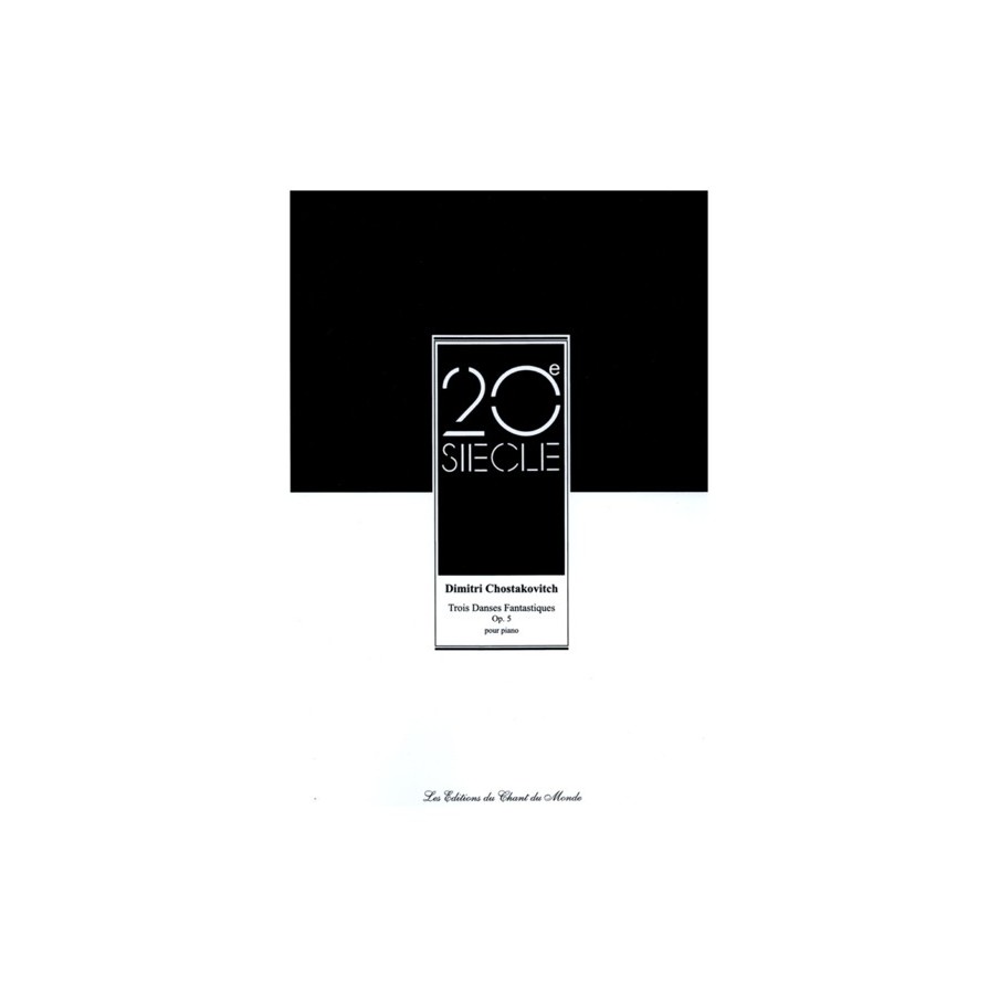 9790201646473CDMPN131 3 Danses Fantastiques Op.5