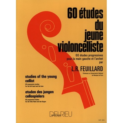 60 Etudes Jeune Violoncelliste