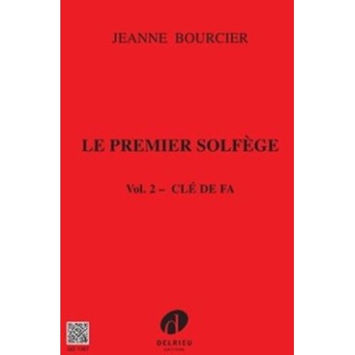 9790231705386DELGD1067 Premier solfège Vol.2 - Clé de Fa