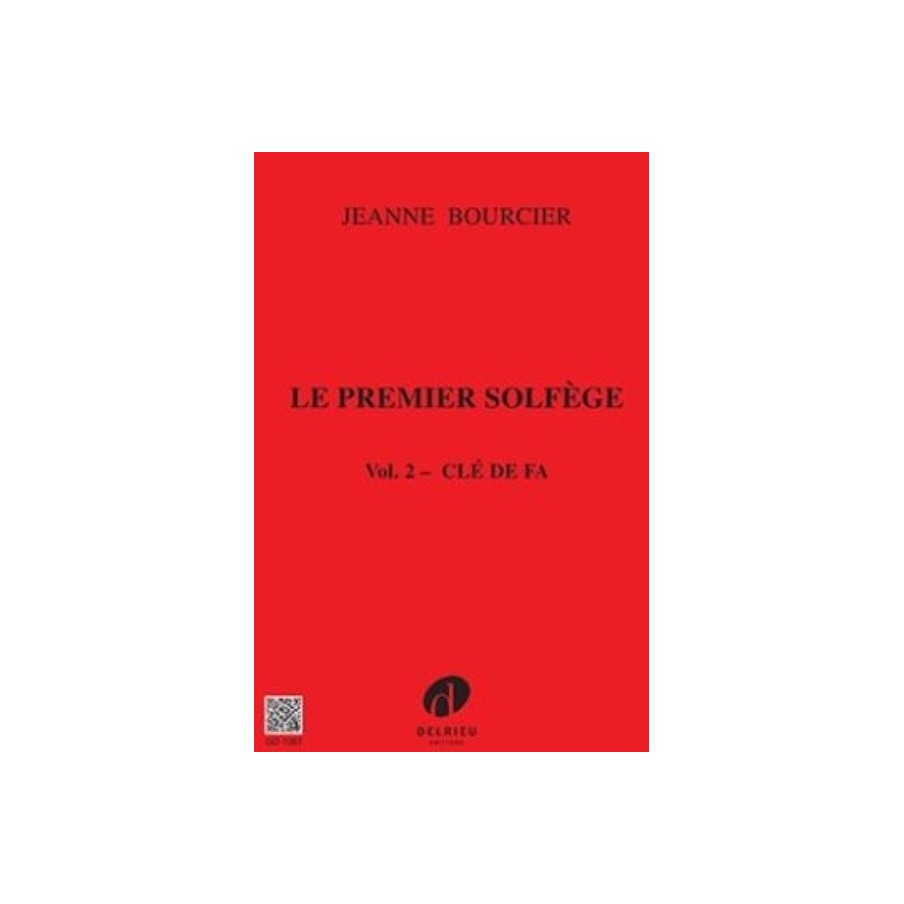 9790231705386DELGD1067 Premier solfège Vol.2 - Clé de Fa