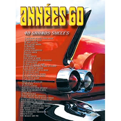 Annees 60, 40 grands succes