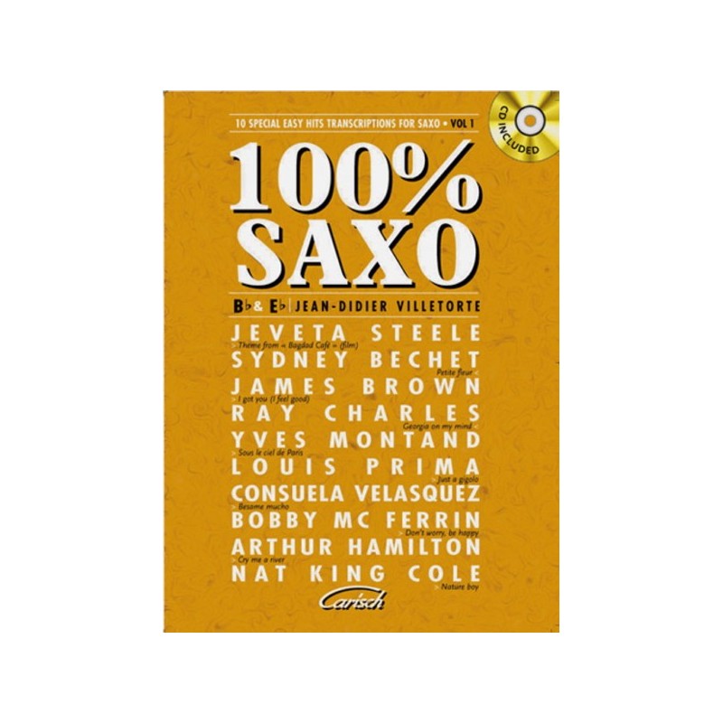 9788850711628CARMF2068 100% Saxo Vol. 1