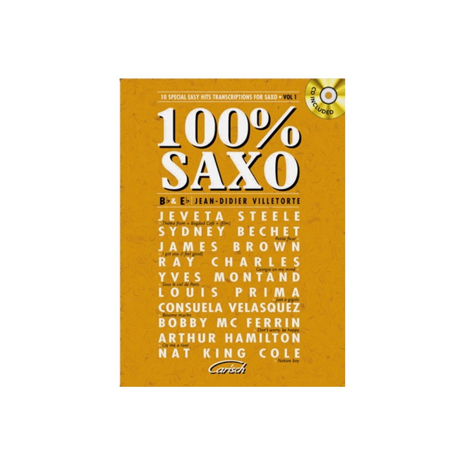9788850711628CARMF2068 100% Saxo Vol. 1