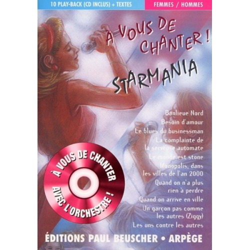 3137990011949PB1194 A vous de chanter Starmania Hommes/Femmes