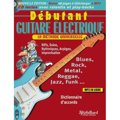 3760165960010REBDGE0109 Debutant Guitare Electrique