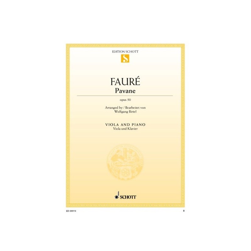 9790001180016ED0_9919 Pavane op. 50