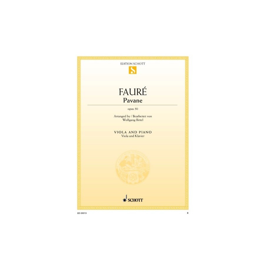 9790001180016ED0_9919 Pavane op. 50