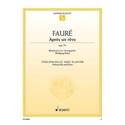 9790001189668ED0_9963 Après un rêve op. 7/1