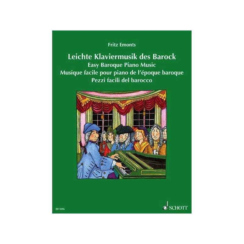 97900010582239783795748289ED_5096 Musique facile pour piano de l'époque baroque