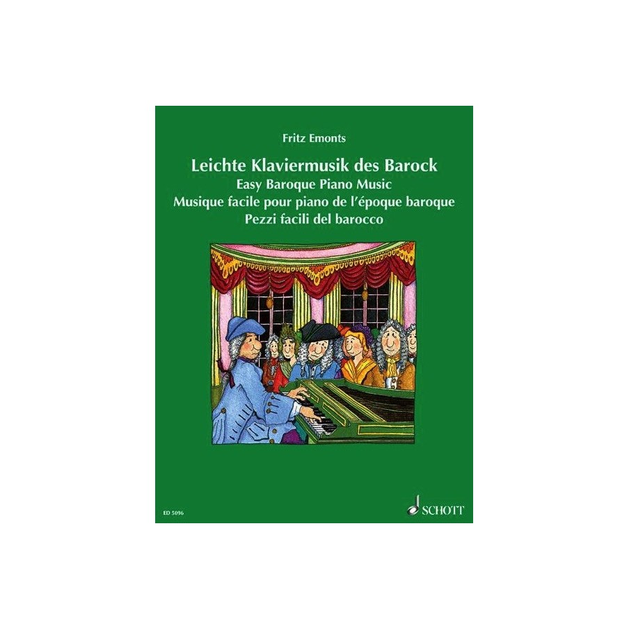 97900010582239783795748289ED_5096 Musique facile pour piano de l'époque baroque