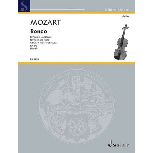 9790001068697ED_6469 Rondo in C Major KV 373