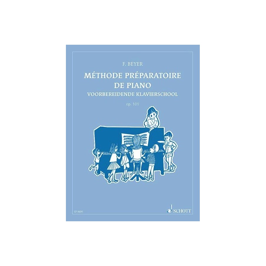 9790543501126SF_8691 Méthode préparatoire de piano op. 101