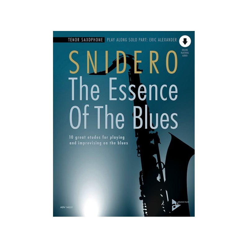 9790206300332ADV_14531 The Essence Of The Blues Tenor Saxophone