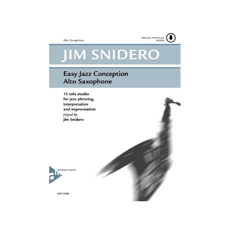 9790206304200ADV_14760 Easy Jazz Conception Alto Saxophone