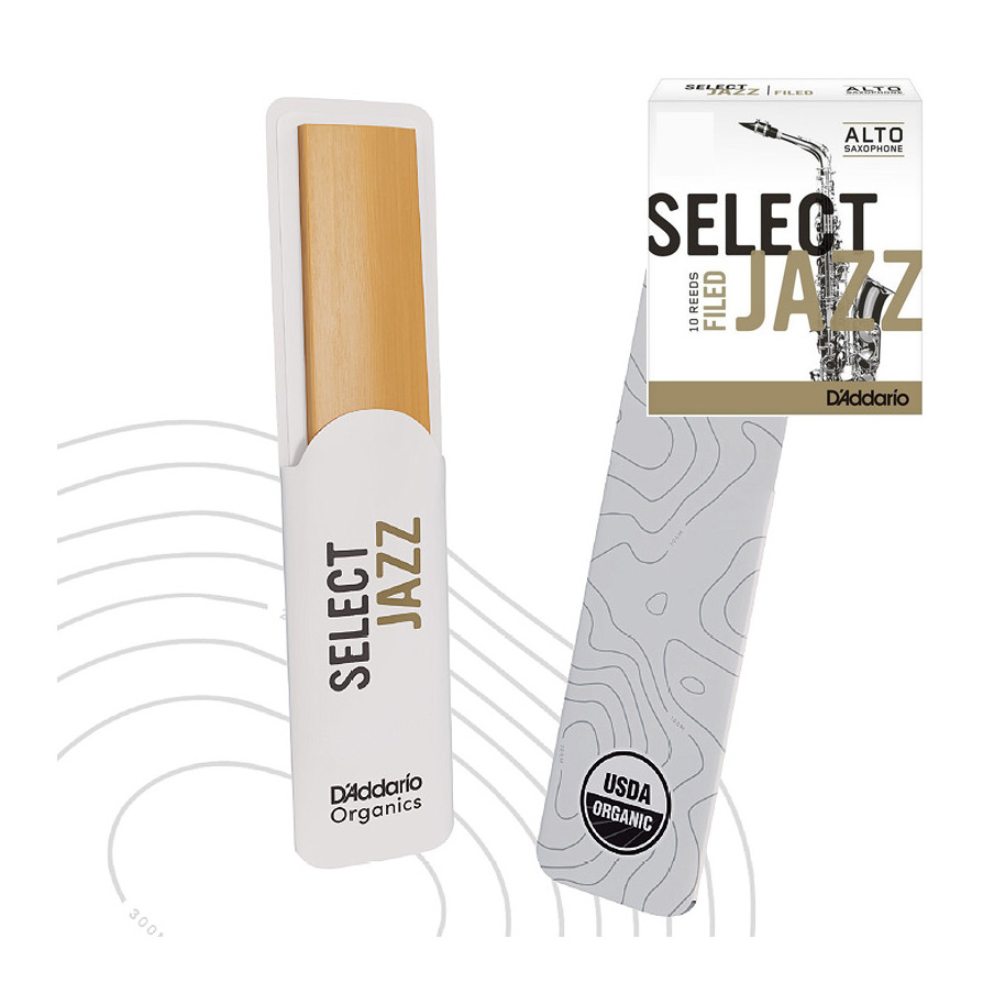 Anche à l'unité Saxophone Alto Select Jazz Filed Organics - D'Addario