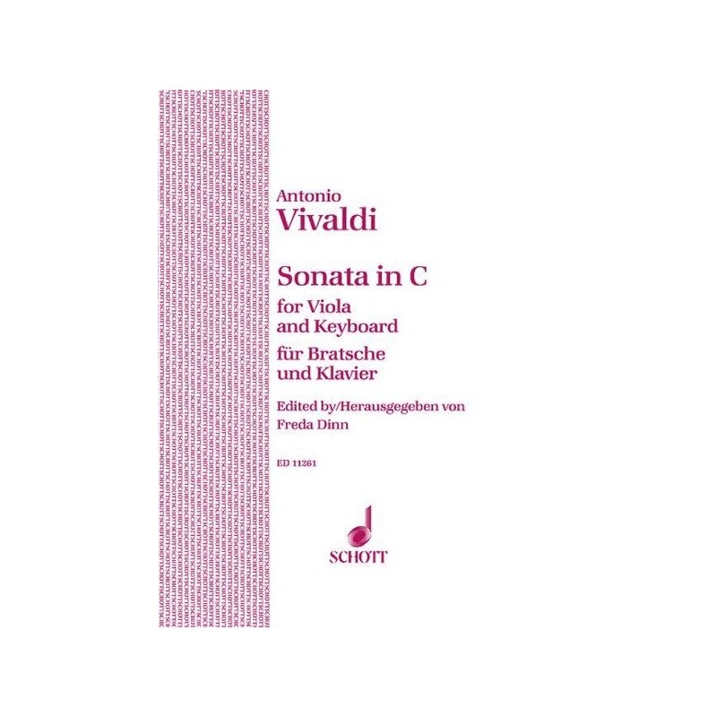 9790220109188ED_11261 Sonata C Major op. 8/1 RV 54