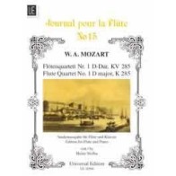 97900080035479790008003547803452009429UE_18094 Flute Quartet No. 1 KV 285 KV 285 Vol. 15