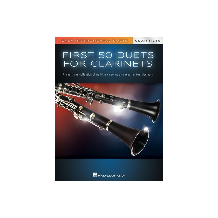 9798350106770HL01297739 First 50 Duets for Two Clarinets