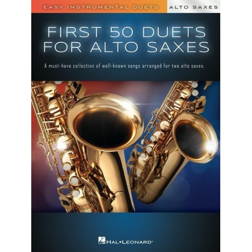 0000005836314HL01297741 First 50 Duets for Two Alto Saxophones