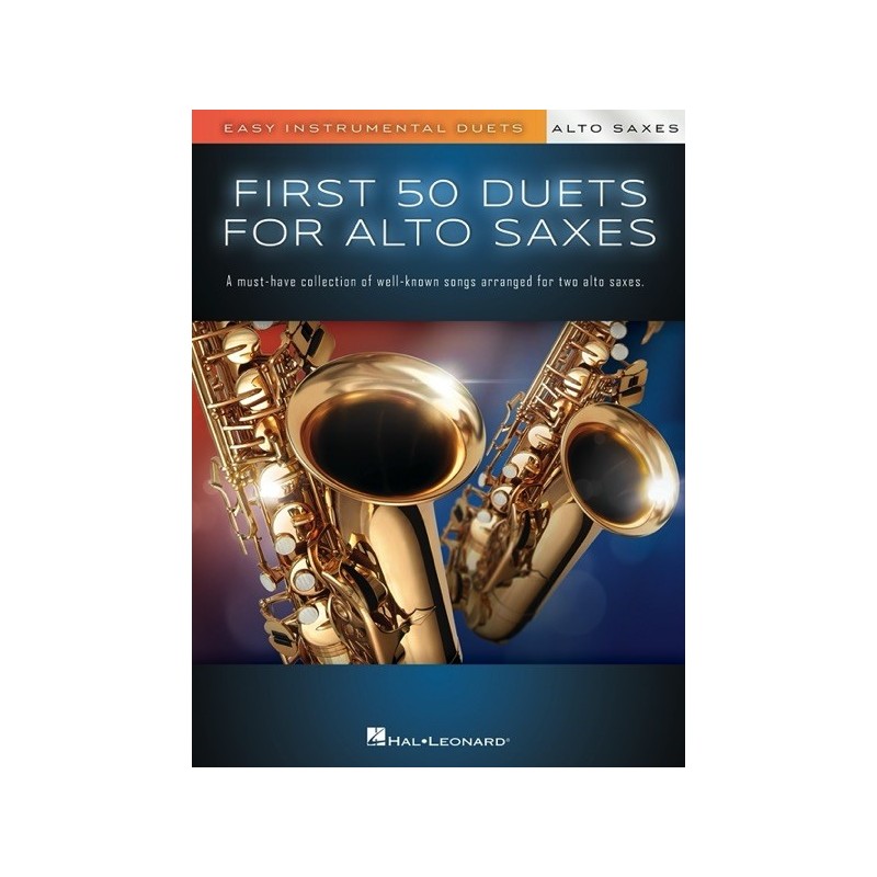 0000005836314HL01297741 First 50 Duets for Two Alto Saxophones