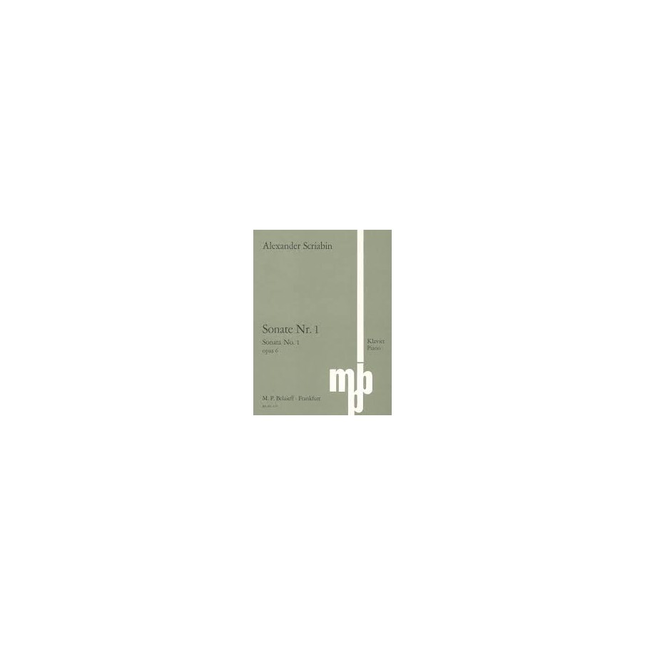 Sonata No 1 op. 6