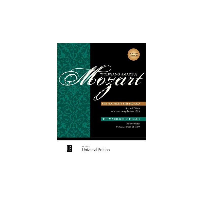 9790008004575UE_16773 The Marriage of Figaro (Le nozze di Figaro) KV 492 KV 492